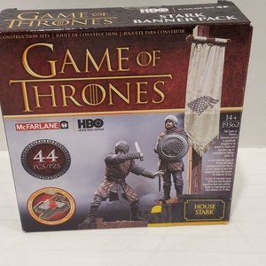 2015 Mcfarlane Game of Thrones House Stark Banner Pack 44 Pcs 19362-building toy